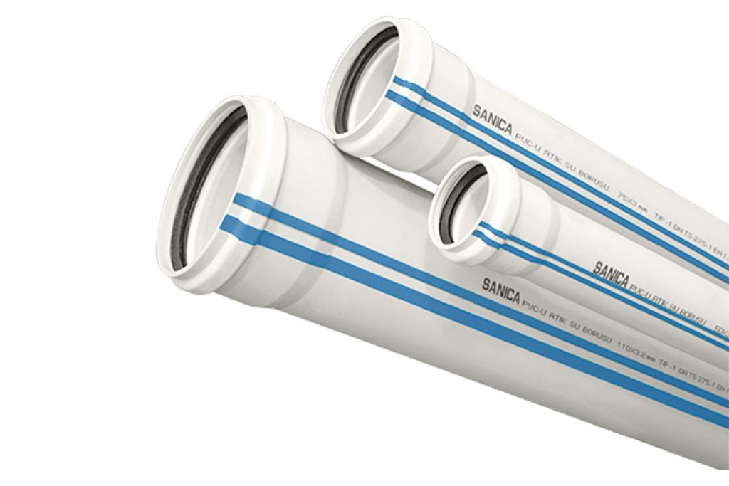 PVC Waste Water Pipes and Fittings Sanica Boru